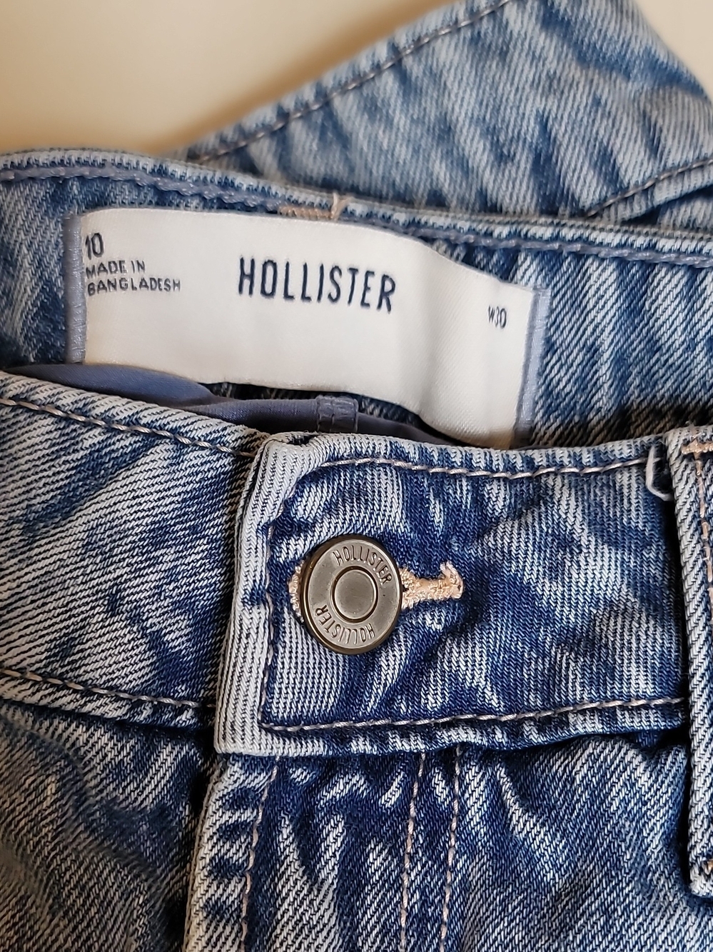 Hollister Women's Denim Mini Skirt